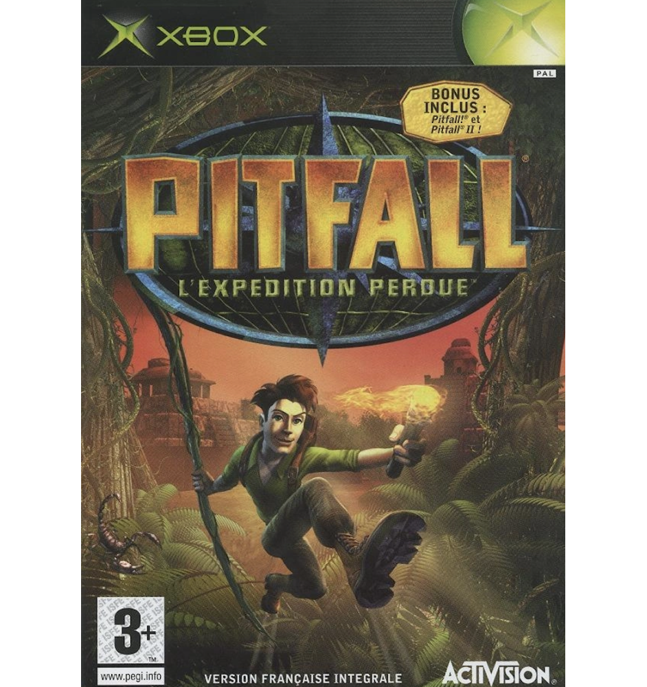 XBOX 1ere Pitfall l'Expedition Perdue cib