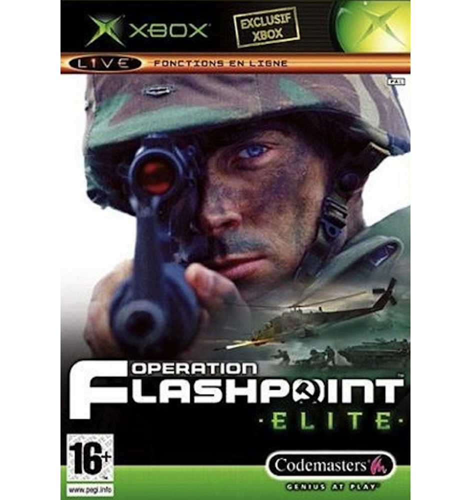 XBOX 1ere Opération Flashpoint Elite cib