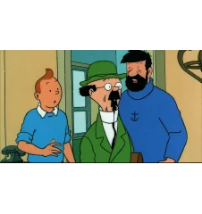 VHS Tintin Le trésor De Rackham Le Rouge