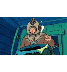 VHS Tintin Le trésor De Rackham Le Rouge