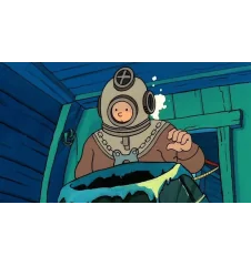 VHS Tintin Le trésor De Rackham Le Rouge