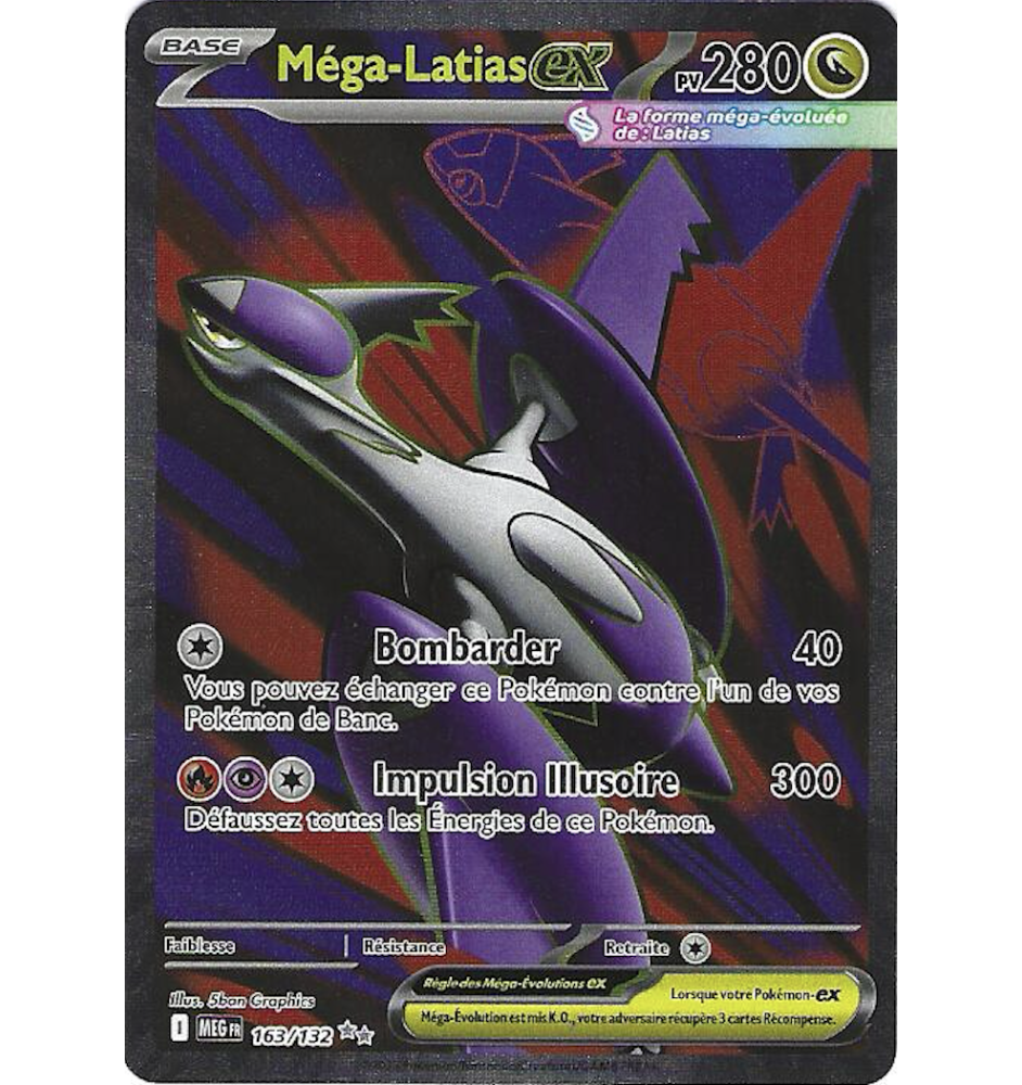 Méga-Latias Ex 163/132
