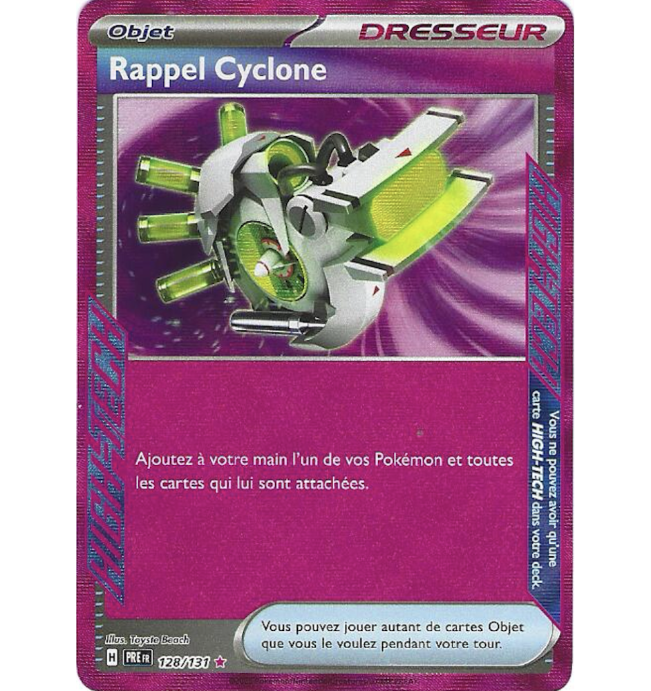 Dresseur Rappel Cyclone 128/131