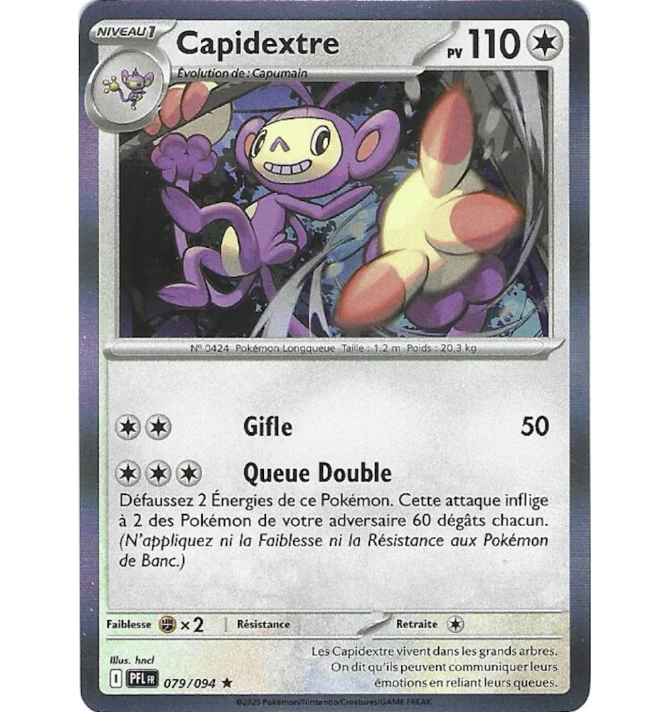 Capidextre 079/094 Holo PFL Flammes Fantasmagoriques