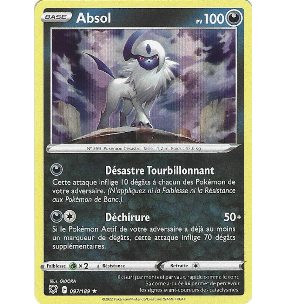 Absol 097/189 Holo
