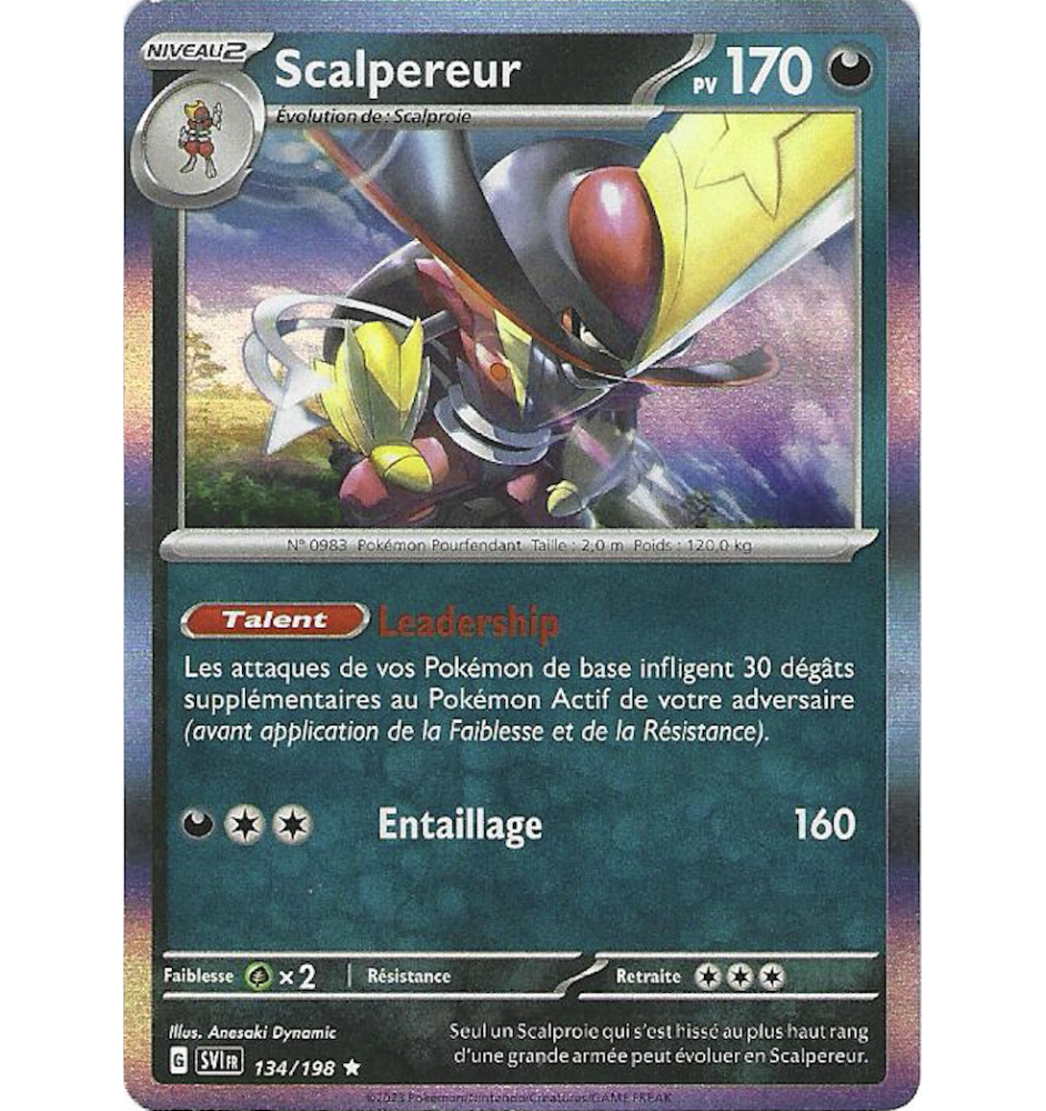 Scalpereur 134/198 Holo
