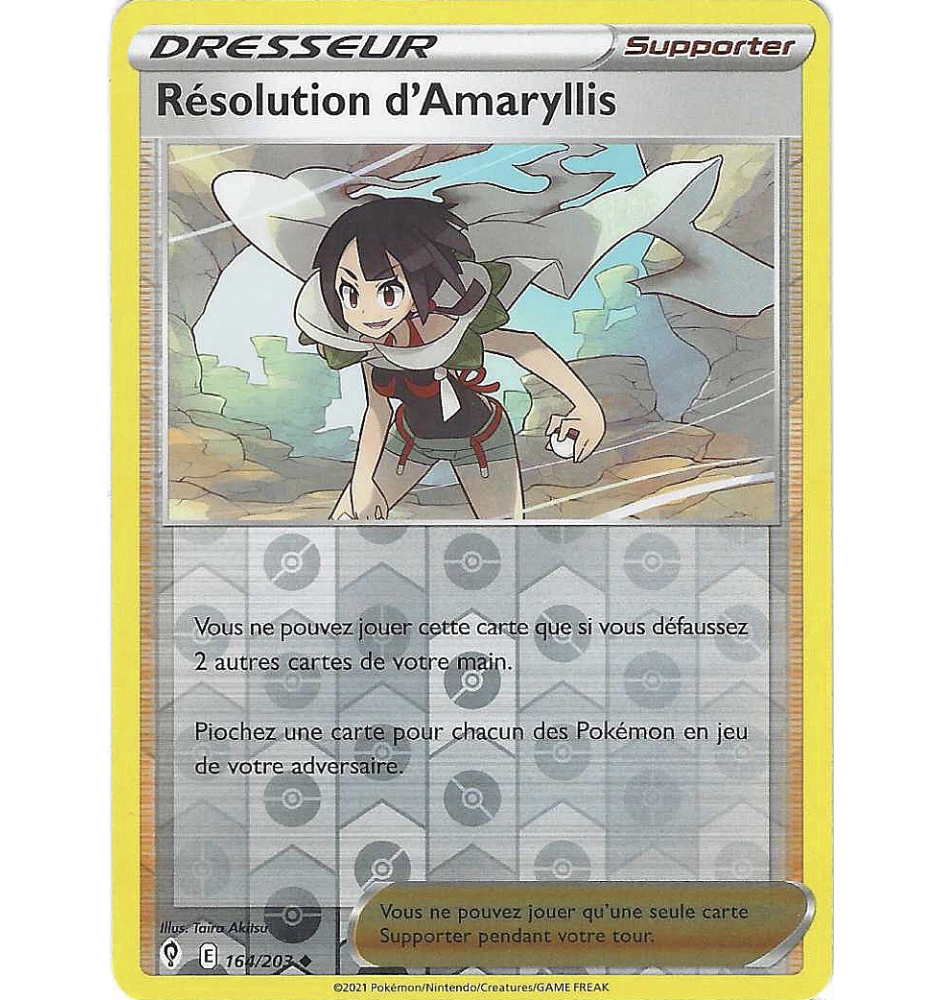 Dresseur Résolution d'Amaryllis 164/203 Reverse