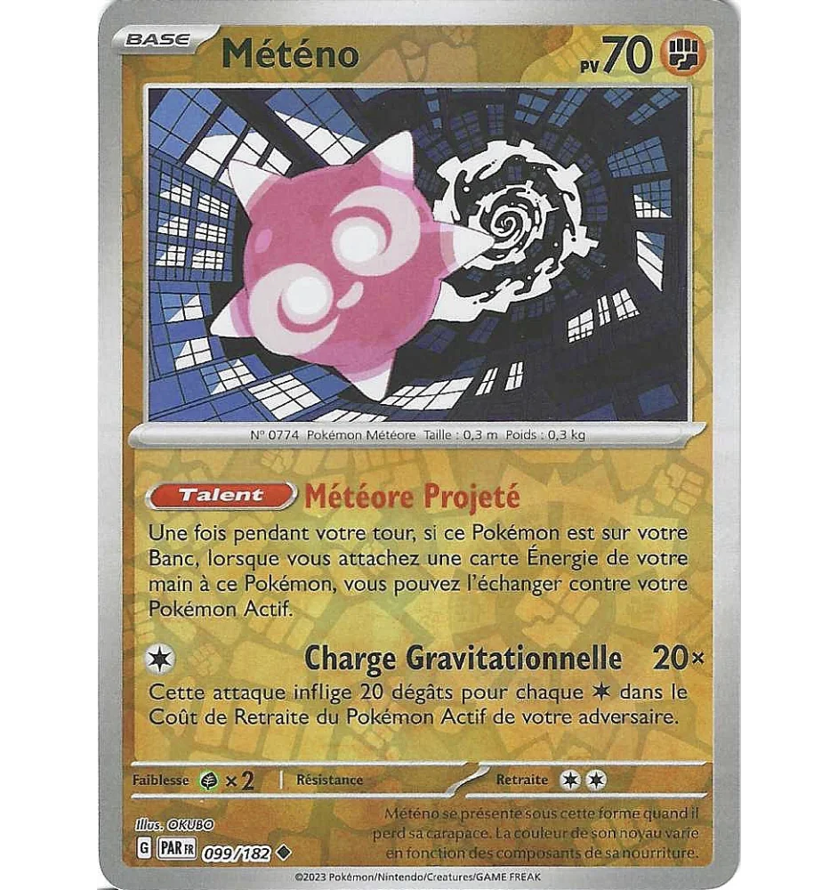 Météno 099/182 Reverse PAR Faille Paradoxe