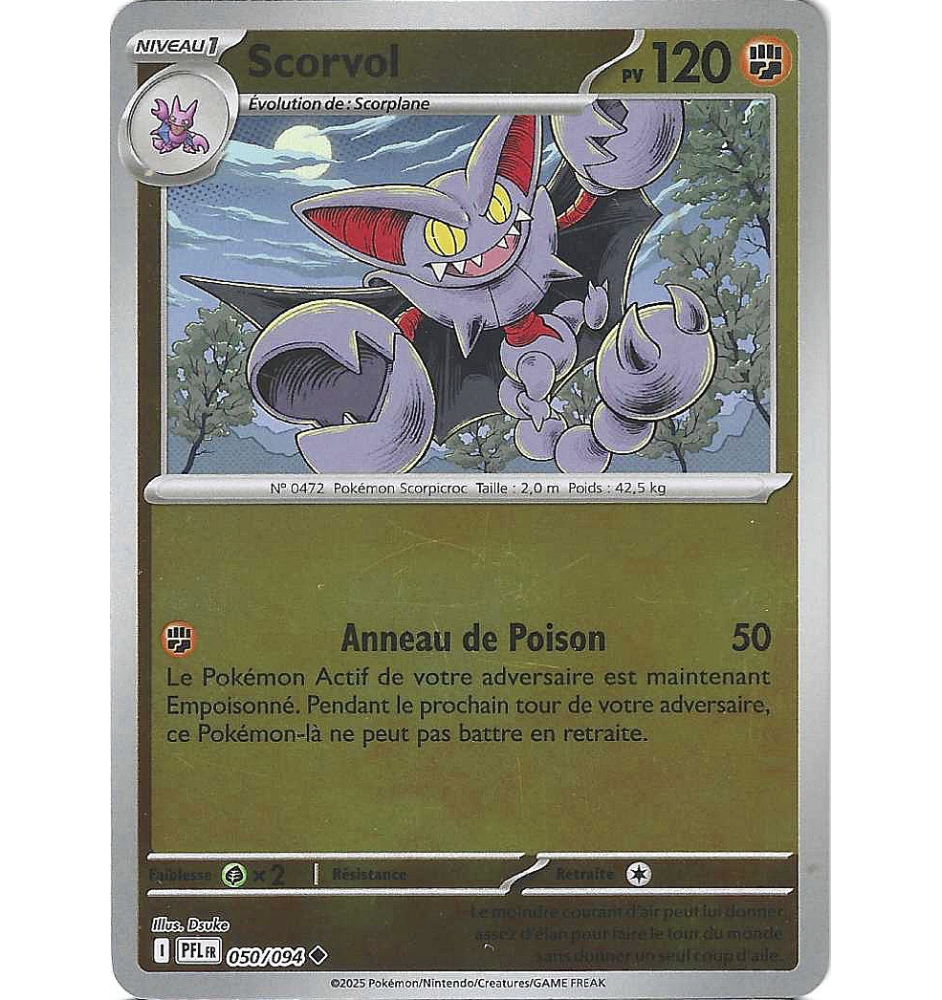 Scorvol 050/094 Reverse