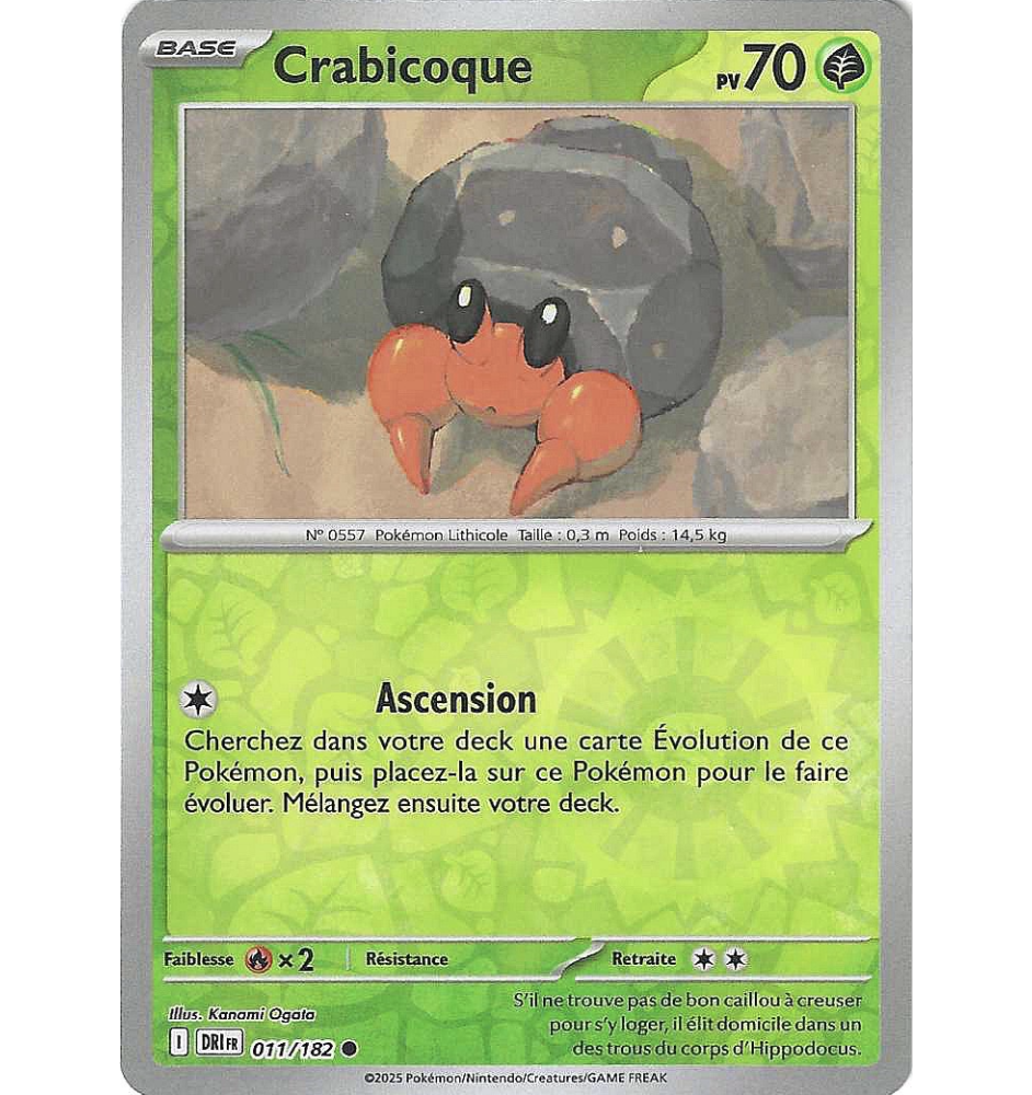 Crabicoque 011/182 Reverse