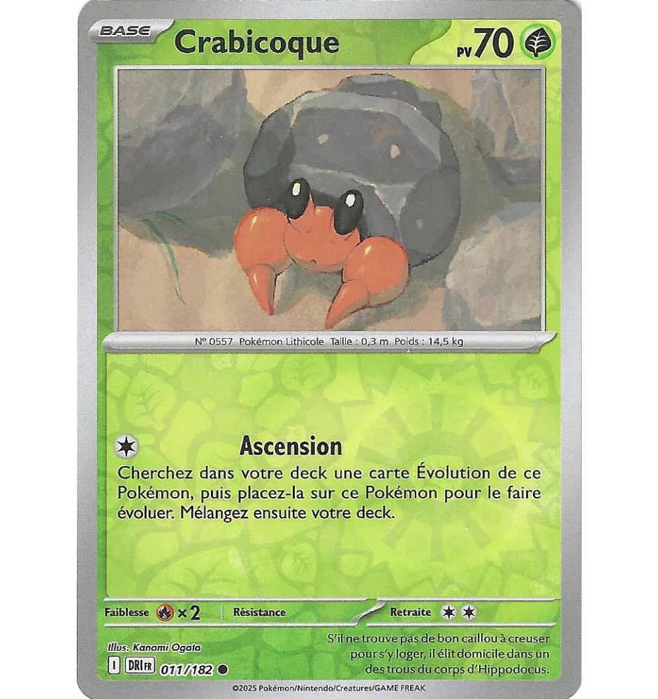 Crabicoque 011/182 Reverse