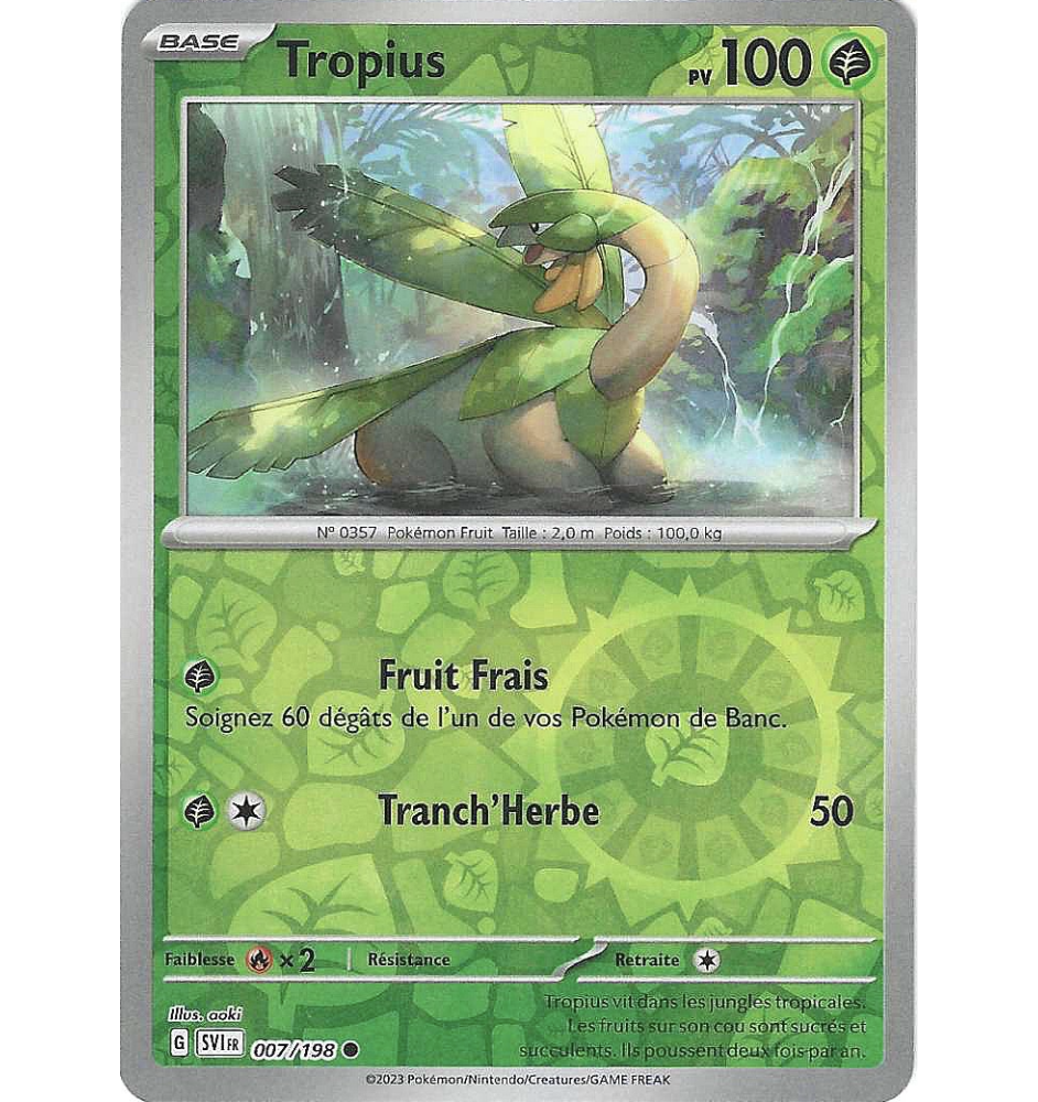 Tropius 007/198 Reverse