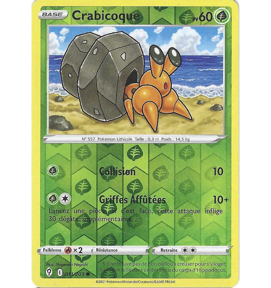 Crabicoque 011/203 Reverse