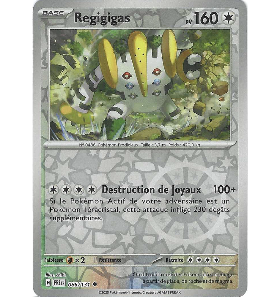 Regigigas 086/131 Reverse