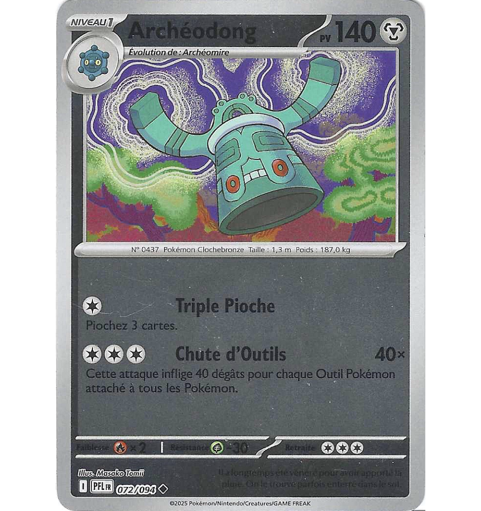 Archéodong 072/094 Reverse
