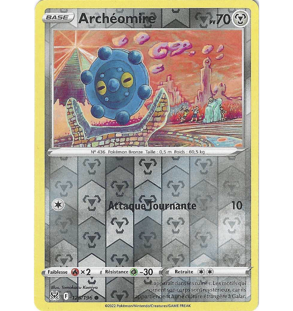 Archéomire 125/196 Reverse