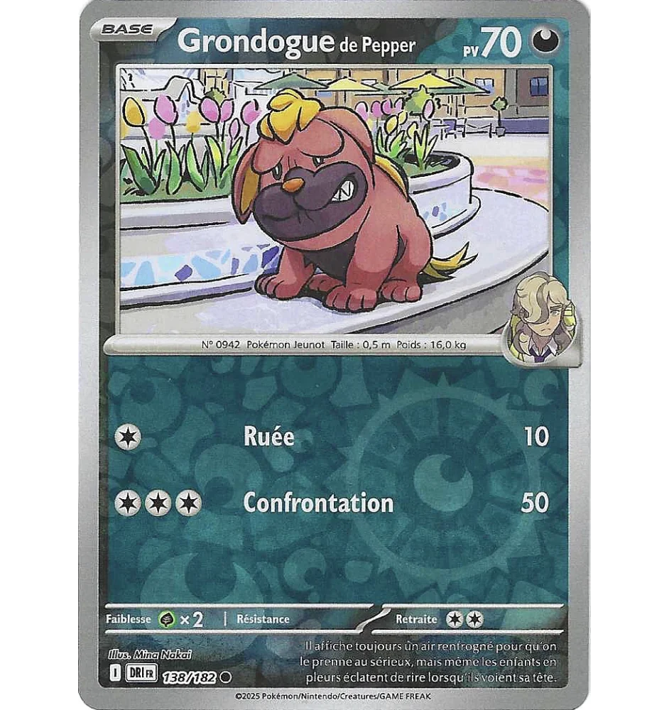 Grondogue De Pepper 138/182 Reverse