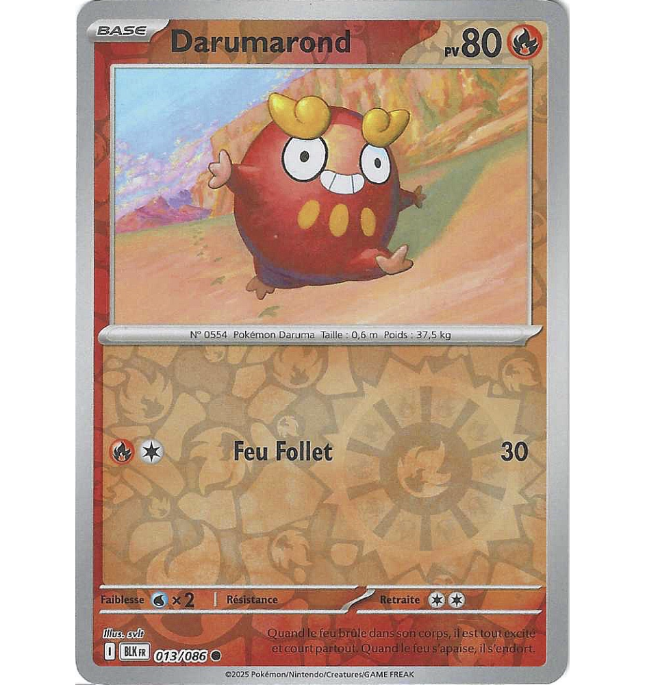 Darumarond 013/086 Reverse