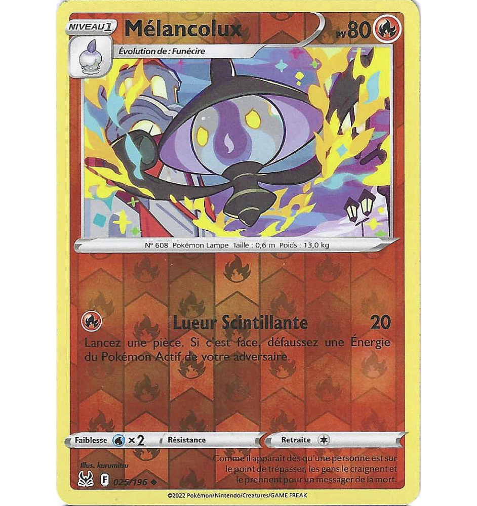 Mélancolux 025/196 Reverse