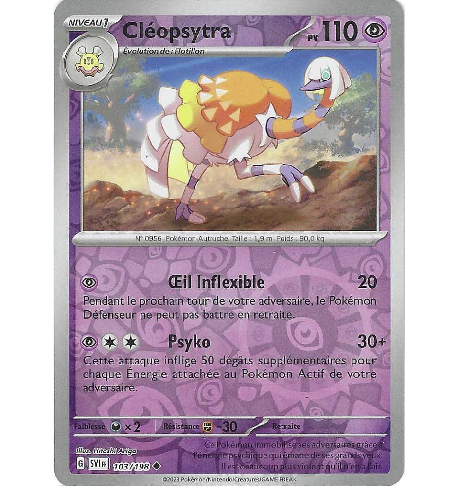 Cléopsytra 103/198 Reverse