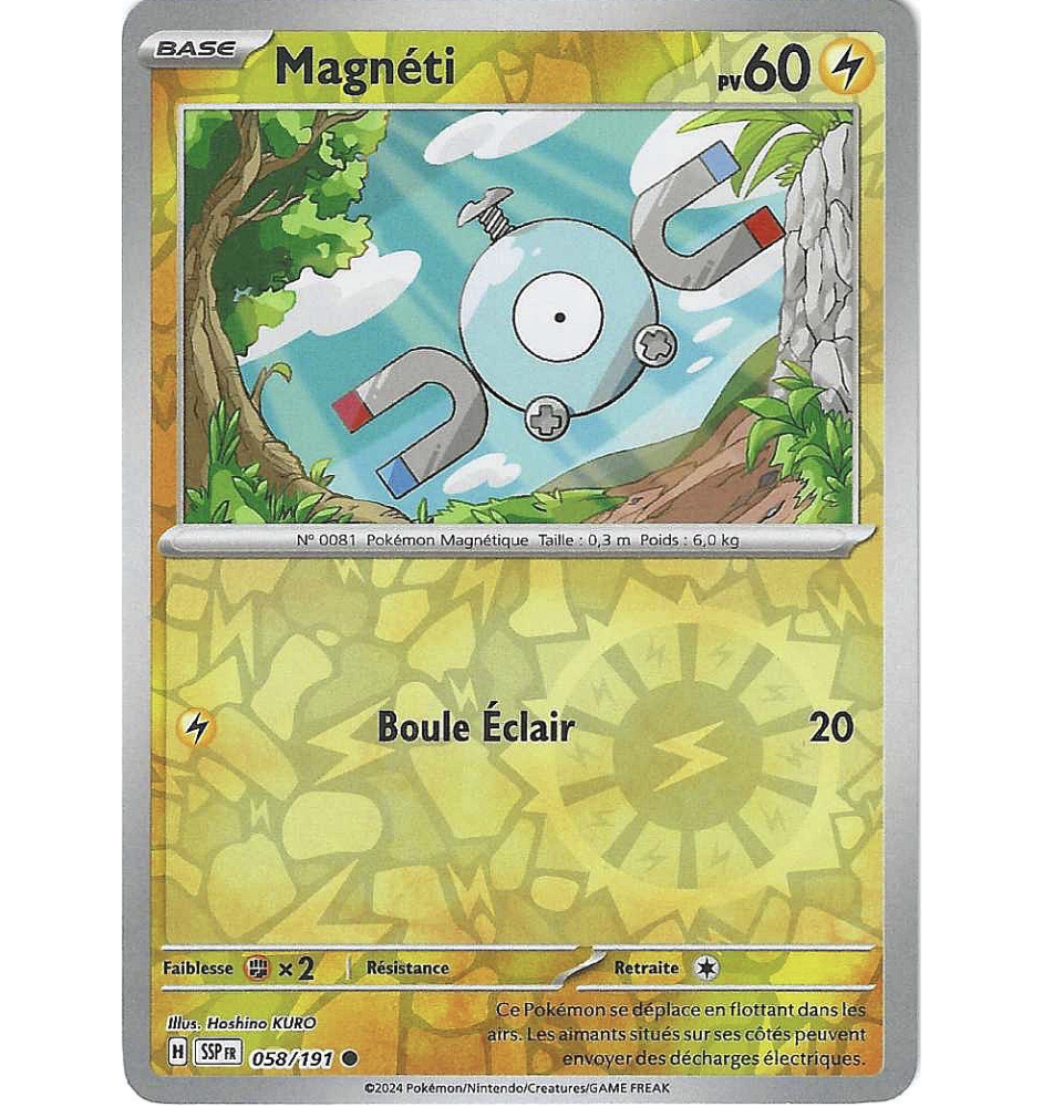 Magnéti 058/191 Reverse