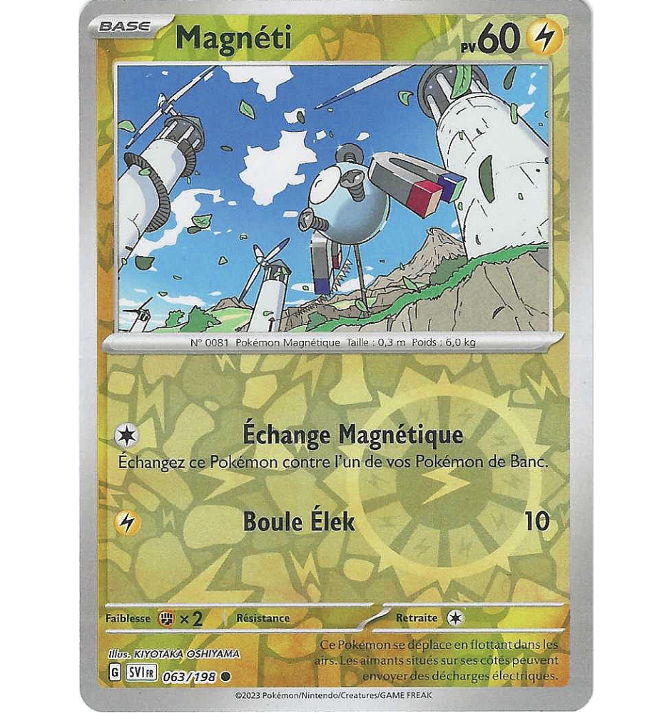 Magnéti 063/198 Reverse