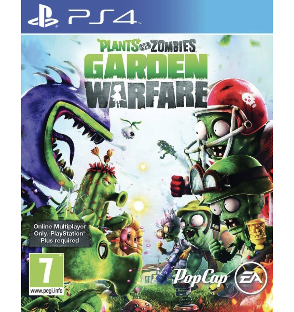 PS4 Plants Vs Zombies Garden Warfare