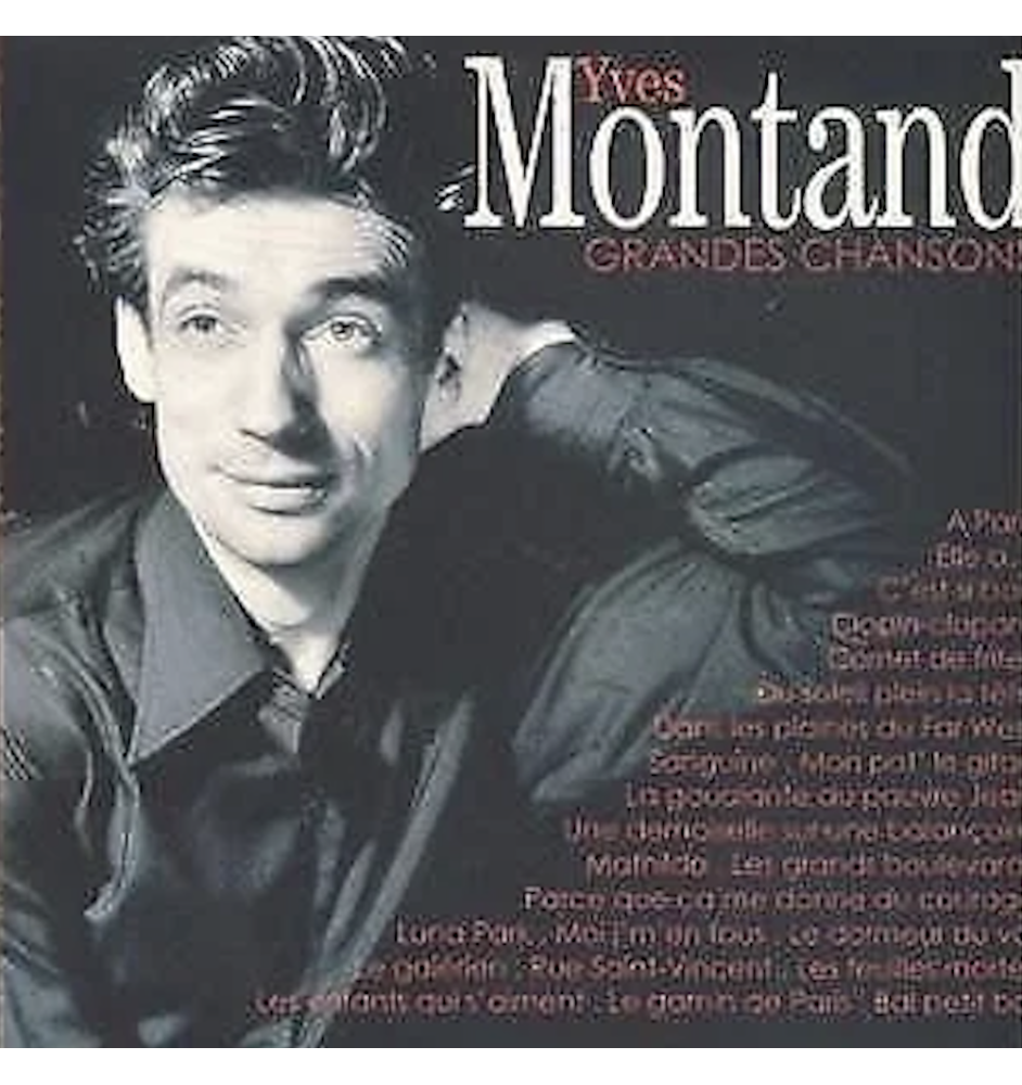 CD Yves Montand Grandes Chansons