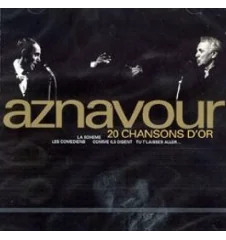 CD Charles Aznavour 20 chansons d'Or