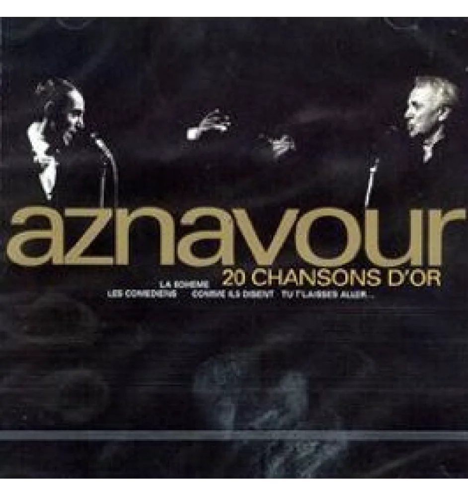 CD Charles Aznavour 20 chansons d'Or