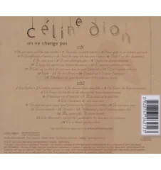 CD Celine Dion on ne change pas
