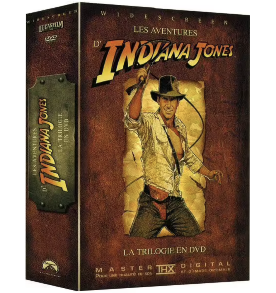 Coffret Dvd Indiana Jones La Trilogie