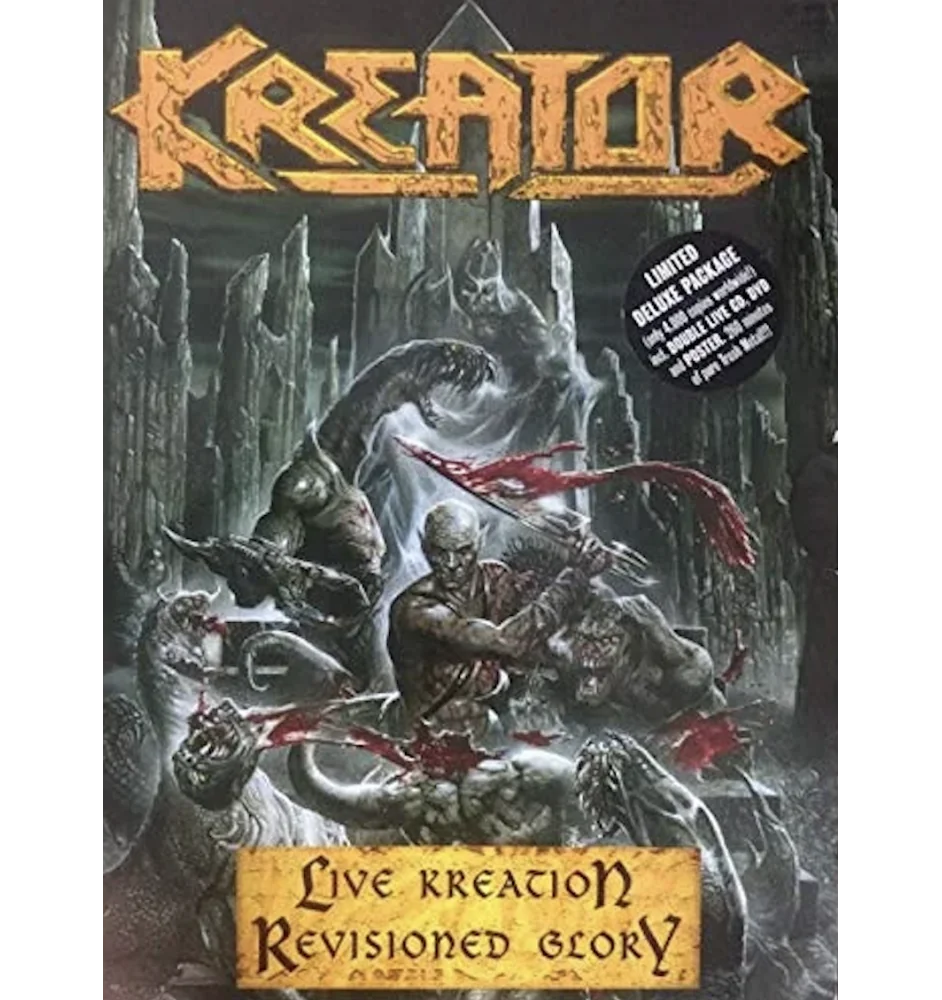 coffret DVD Kreator limited deluxe