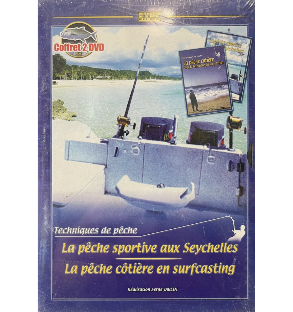 Coffret DVD Techniques De Peche Neuf