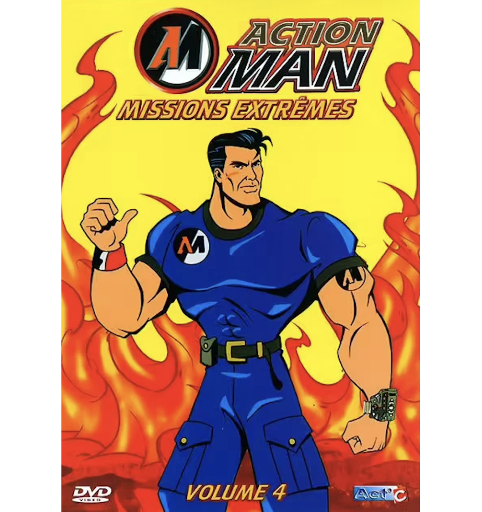 DVD Action Man missions extremes volume 4