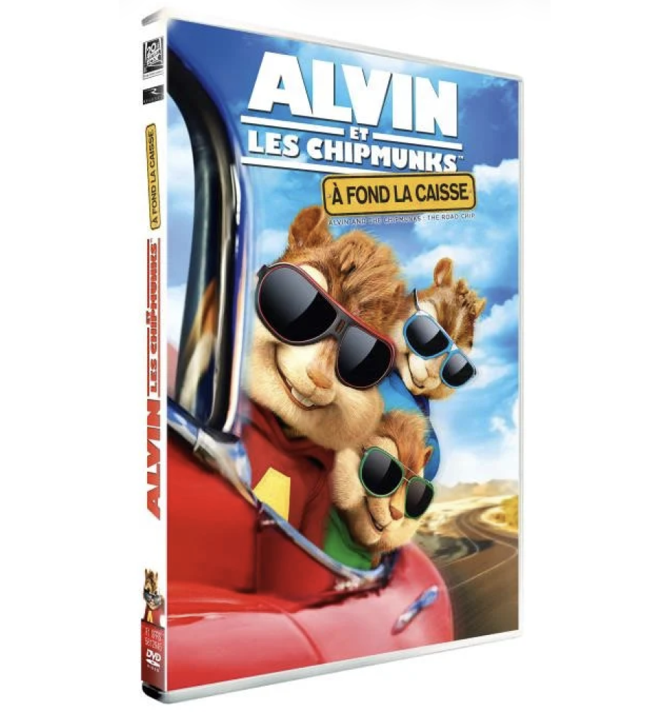 DVD Alvin Et Les Chipmunks A Fond La Caisse
