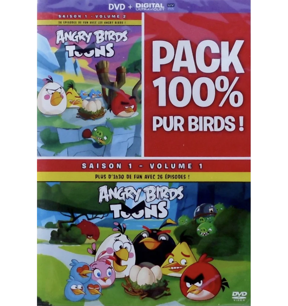 DVD Angry birds toons saison 1 volume 2