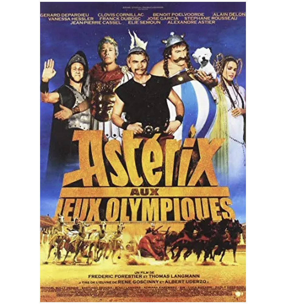 DVD Astérix Aux Jeux Olympique Le Film