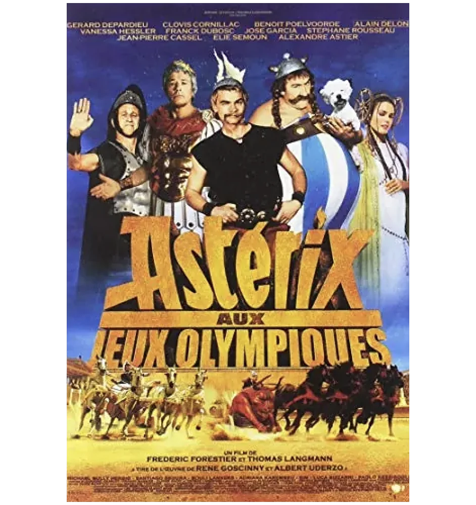 DVD Astérix Aux Jeux Olympique Le Film