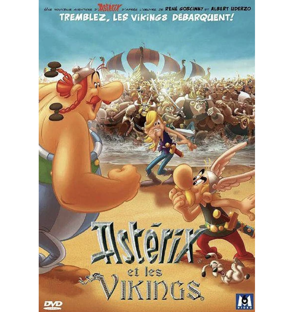 DVD Asterix et les vikings + livret collector
