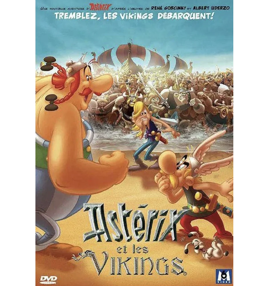 DVD Asterix et les vikings + livret collector