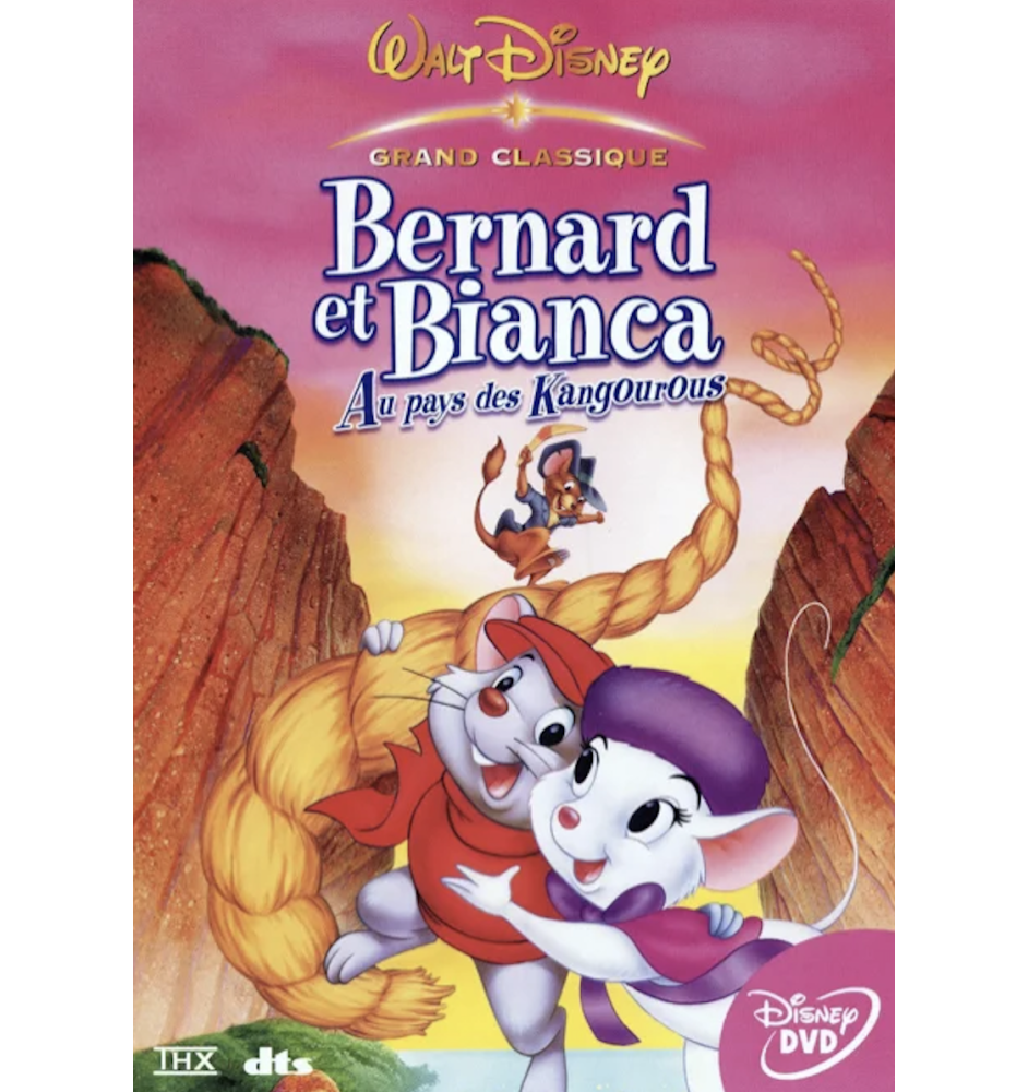 DVD Bernard Et Bianca Au Pays Des Kangourous