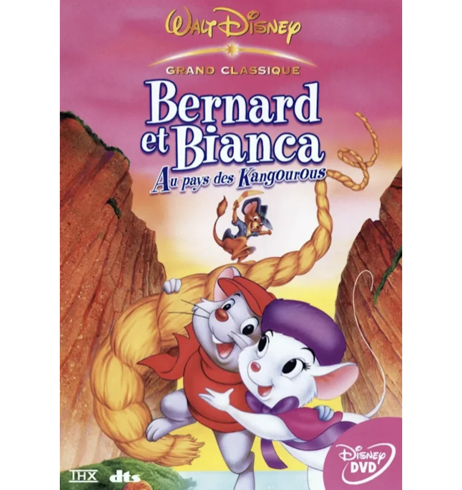 DVD Bernard Et Bianca Au Pays Des Kangourous