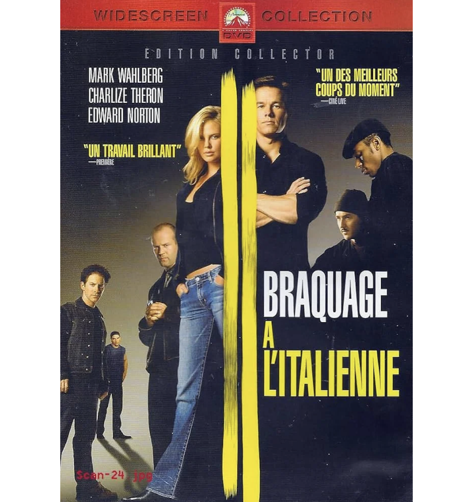 DVD Braquage A L'italienne