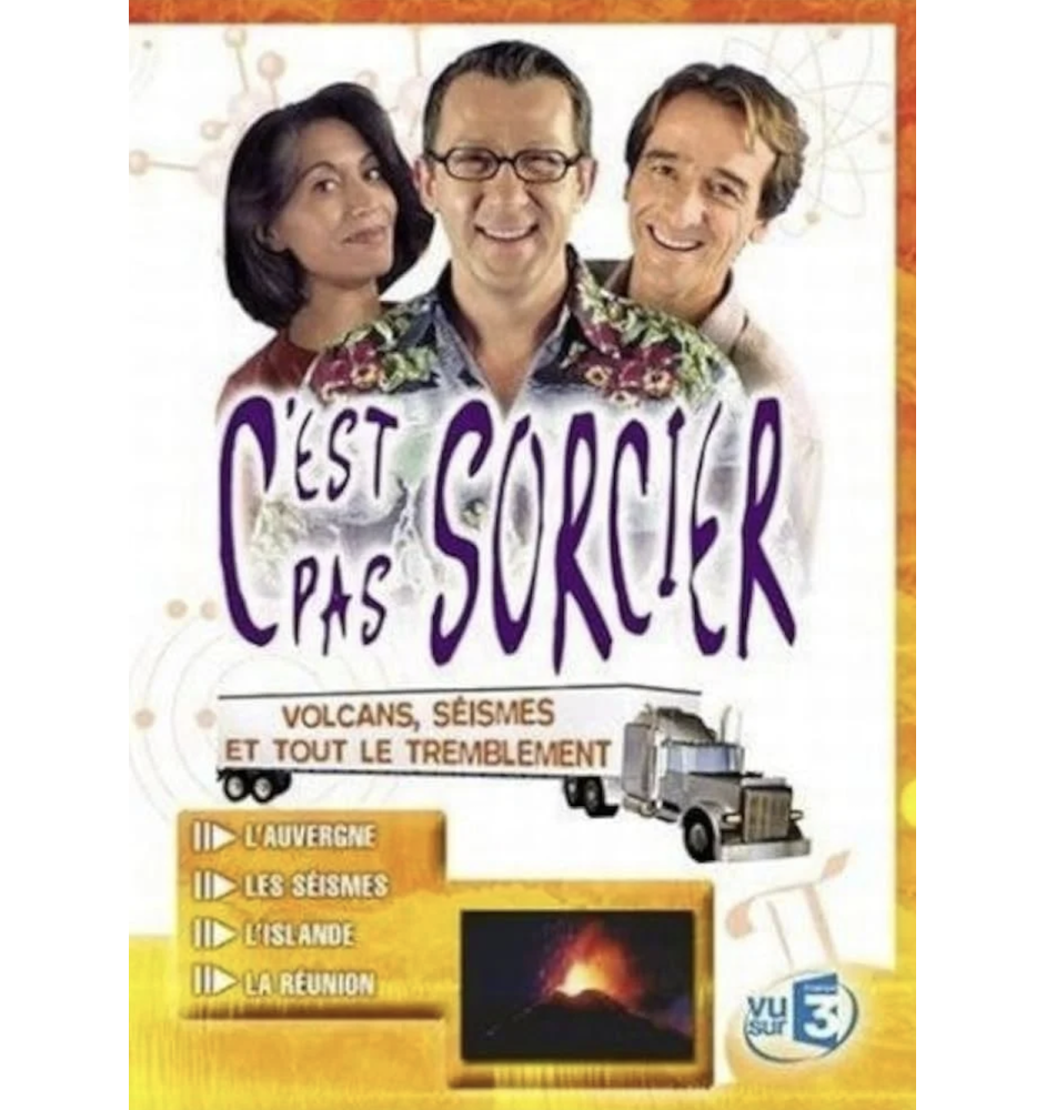 DVD C'est Pas Sorcier Volcans, Séismes Et Tout Le Tremblement