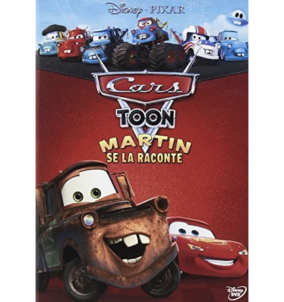 DVD Cars toon Martin se la raconte
