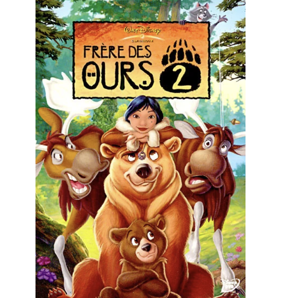 DVD Disney Frère Des Ours 2