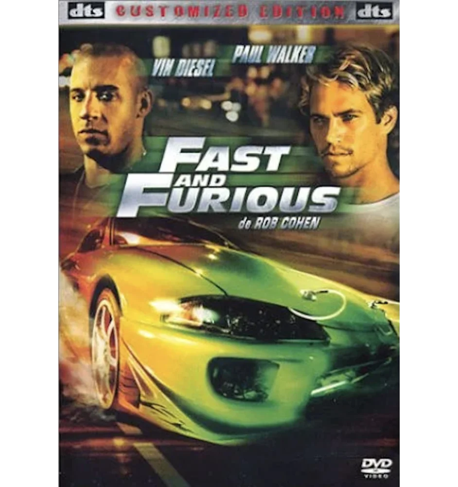 DVD fast and furious