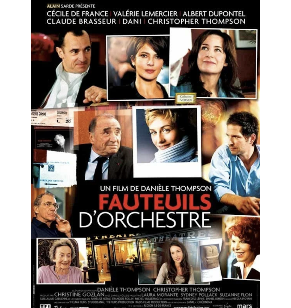 DVD Fauteuils d'Orchestre