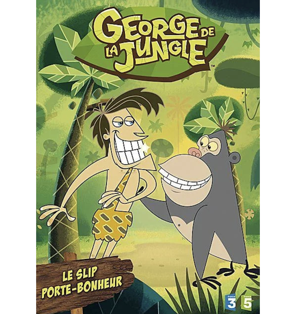 DVD George de la jungle le slip porte bonheur neuf